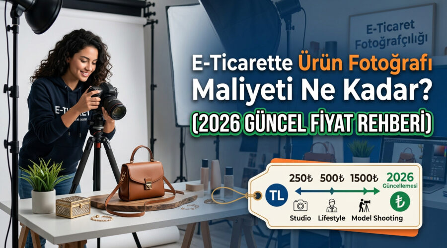 E-Ticarette Ürün Fotoğrafı Maliyeti Ne Kadar? (2026 Güncel Fiyat Rehberi)
