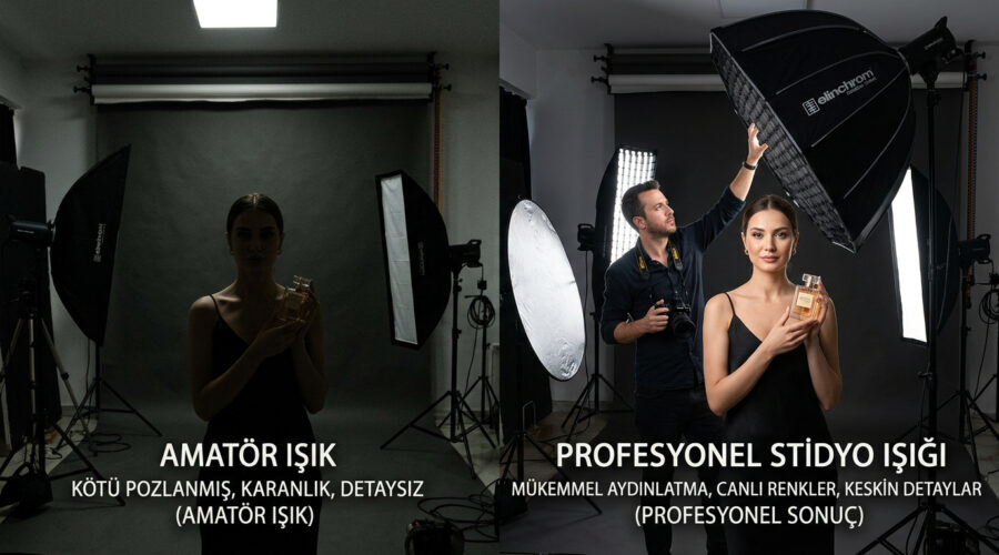 Stüdyo Işığı Nedir ve Neden Profesyonel Fotoğrafta Bu Kadar Önemli?