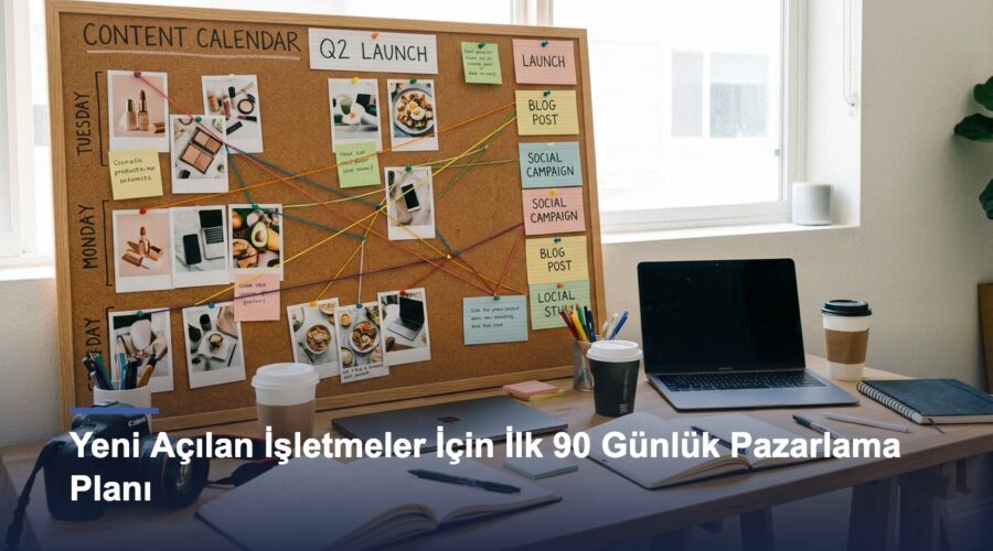 Beylikdüzü’nde Yeni Açılan İşletmeler İçin İlk 90 Günlük Görsel Pazarlama Planı