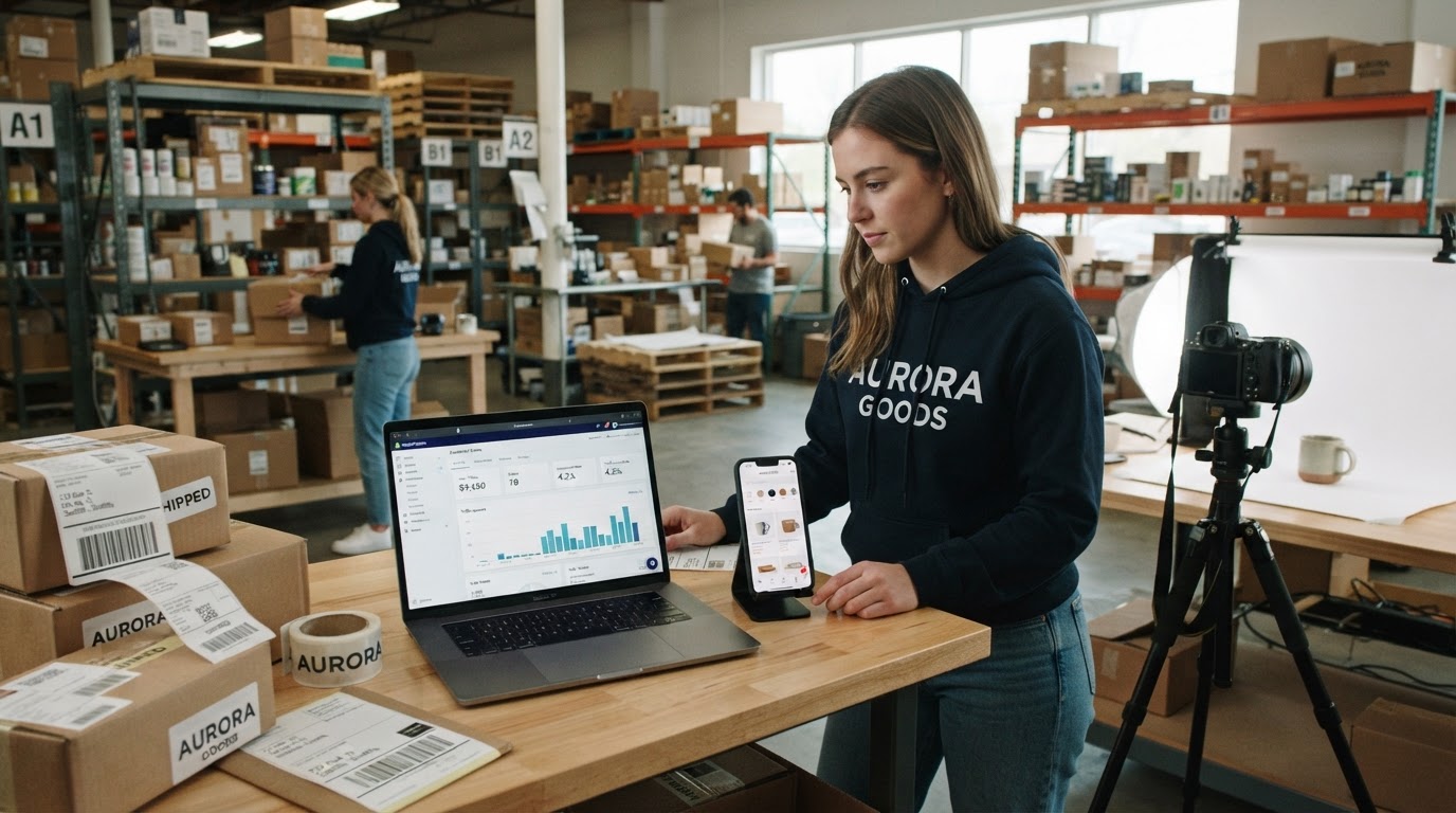 E-ticaret depo ve analitik