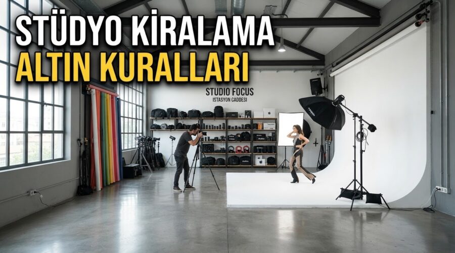 Stüdyo Kiralamanın Altın Kuralları: İlk Kez Stüdyo Kullanacaklara Rehber