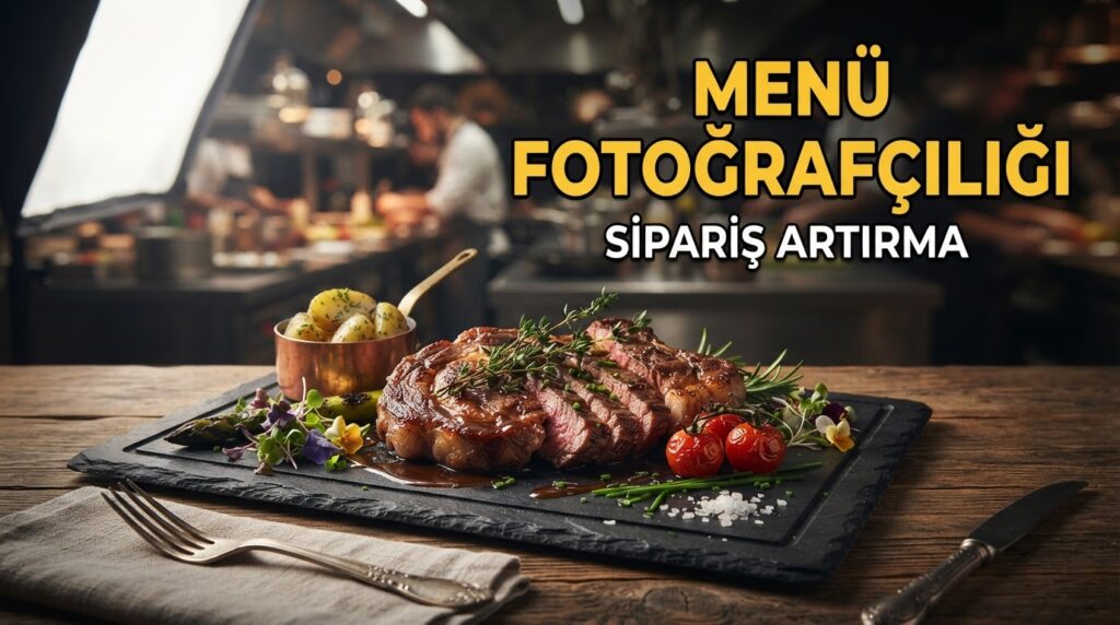 Restoran ve Kafe İçin Profesyonel Menü Fotoğrafçılığı: Sipariş Sayısını Artırmanın Yolu
