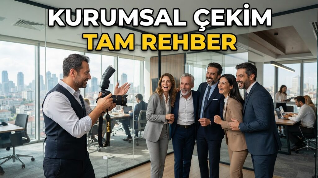 Kurumsal Tanıtım Çekimi: Ekip Fotoğrafından Ofis Görsellerine Tam Rehber