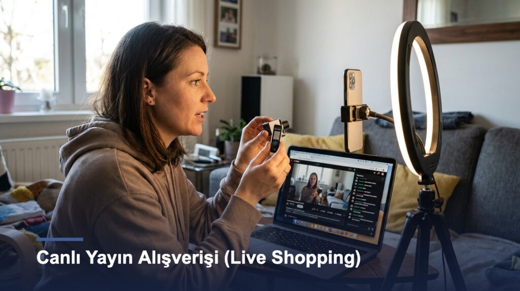 Canlı Yayın Alışverişi (Live Shopping) İçin Işık ve Kamera Kurulumu