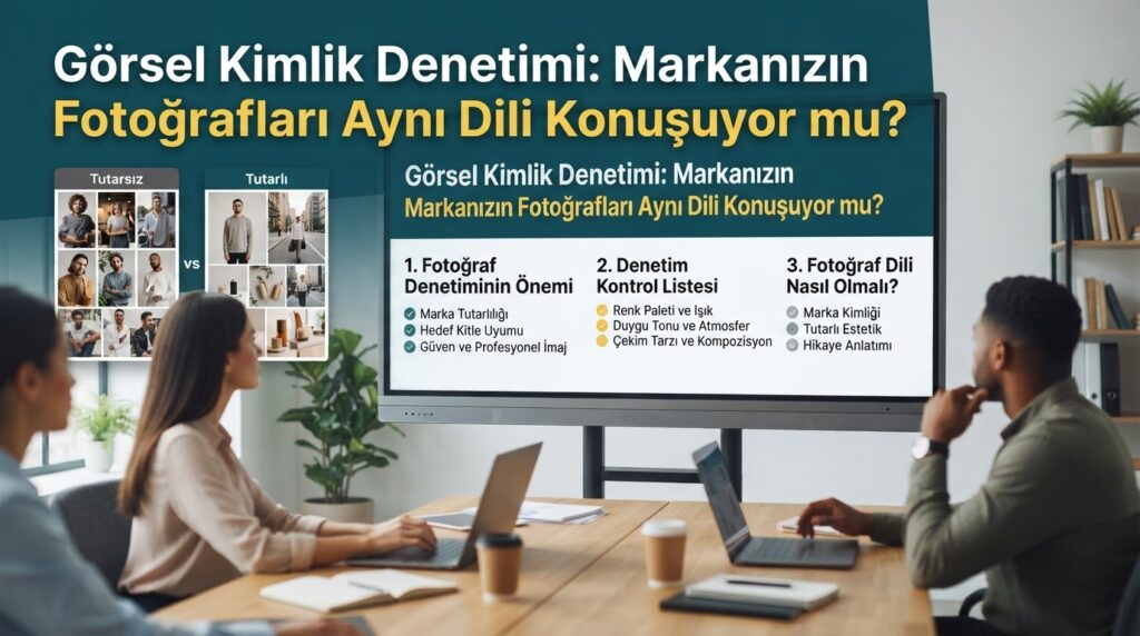 Görsel Kimlik Denetimi: Markanızın Fotoğrafları Aynı Dili Konuşuyor mu?