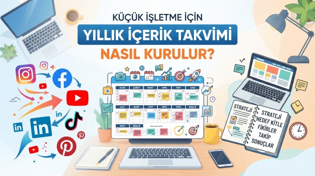 Küçük İşletme İçin Yıllık İçerik Takvimi Nasıl Kurulur? (Şablonlu Rehber)