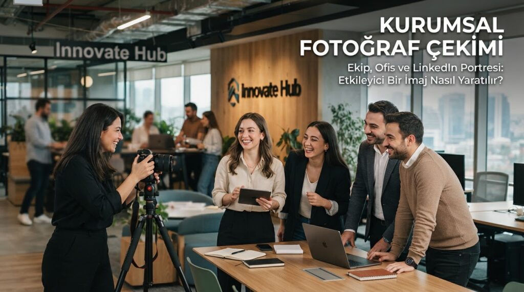 Beylikdüzü’nde Kurumsal Fotoğraf Çekimi: Ekip, Ofis ve LinkedIn Portresi Rehberi