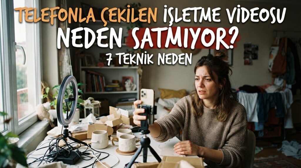 Telefonla Çekilen İşletme Videosu Neden Satmıyor? 7 Teknik Neden
